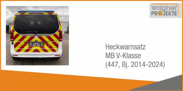 Heckwarnsatz für MB-V-Klasse